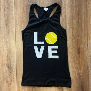LOVE Tennis tank XL